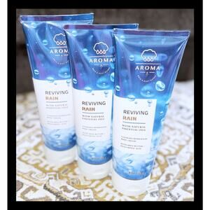 Bath & Body Works Aroma Reviving Rain 8 fl oz Ultimate Hydration Body Cream x3
